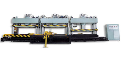 全自动热压成型油压机生产线